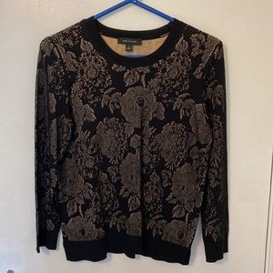 New with Tags Beautiful Ann Taylor Floral Lightweight Sweater - Size Medium